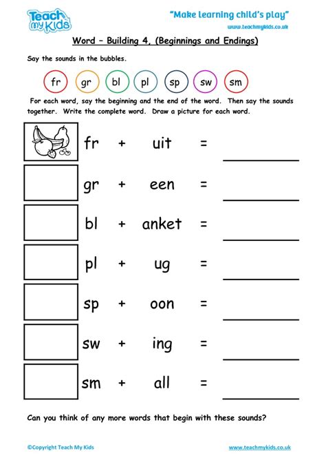 Word-Building 4 (Beginnings and Endings) - TMK Education
