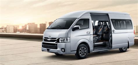 Gambar tentang HARGA SEWA DAN PERBEDAAN HIACE HIGH GRADE DAN COMMUTER DI 