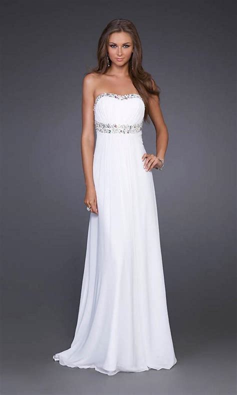 20 Beautiful White Prom Dresses Magment
