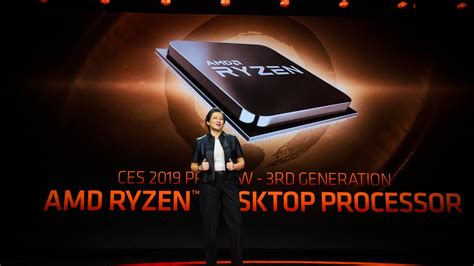 Ces 2019 Amds Third Generation Ryzen Desktop Processors Will Debut In