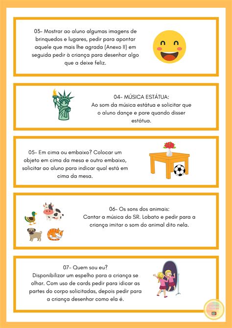 Ficha De Sondagem Para Educação Infantil