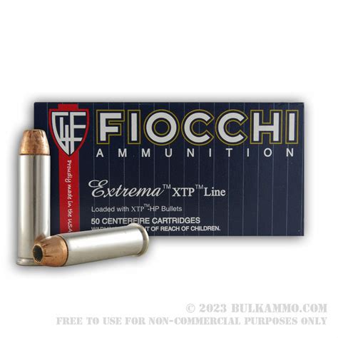50 Rounds Of Bulk Defense 357 Mag Ammo By Fiocchi 158gr Jhp Xtp