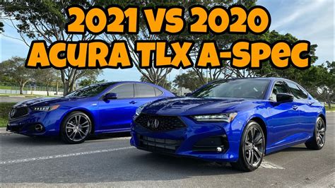First Look All New 2021 Acura Tlx A Spec And 2020 Acura Tlx A Spec
