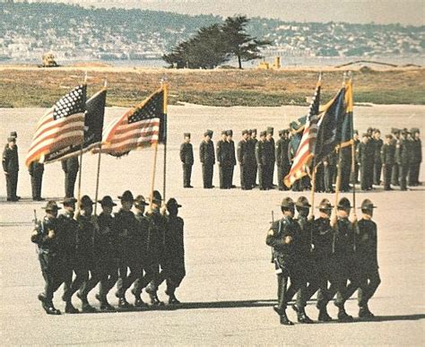 Graduation Day On The Parade Field At Fort Ord Circa 1970 Military