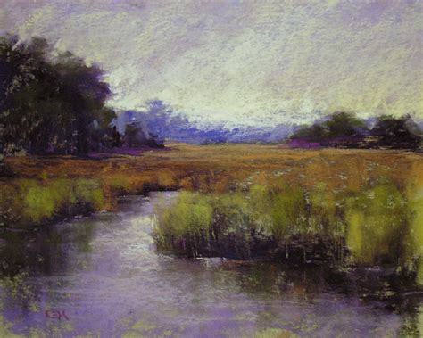 Painting My World Plein Air Marsh Painting South Carolina Lowcountry
