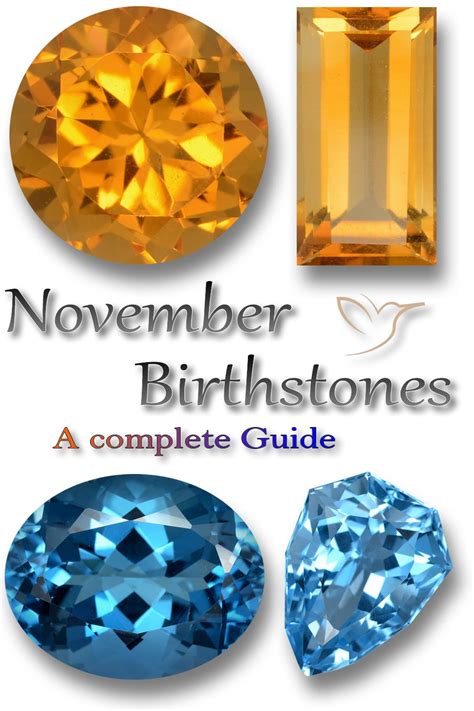 November Birthstones All Your Questions Answered On One Page