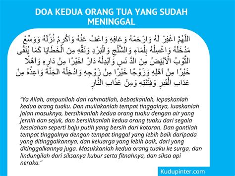Doa Untuk Orang Tersayang Proses