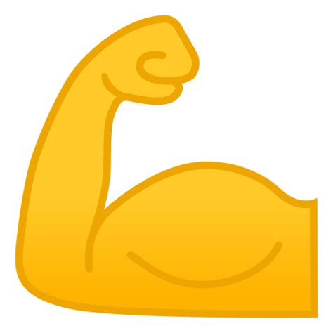 Muscle Emoji Vector At Collection Of Muscle Emoji Vector Free For Personal Use