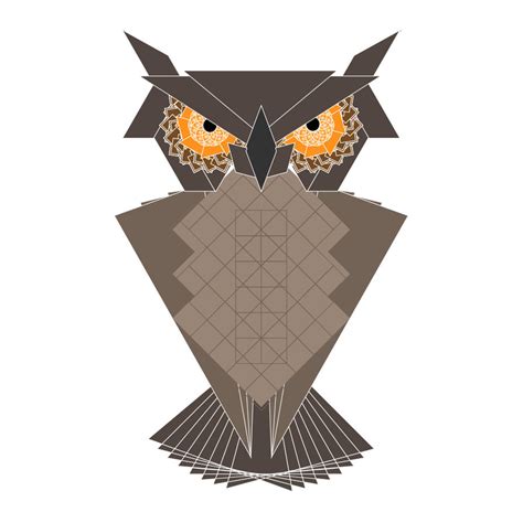 Geometric Owl By Emceedesigns On Deviantart