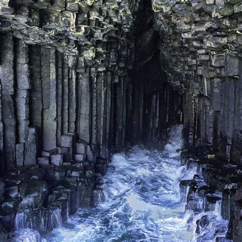Fingals Cave Scotland Inside Fingals Cave On Staffa A C Flickr