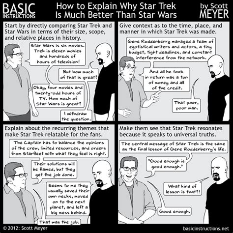 How To Explain Why Star Trek Is Much Better Than Star Wars — Basic
