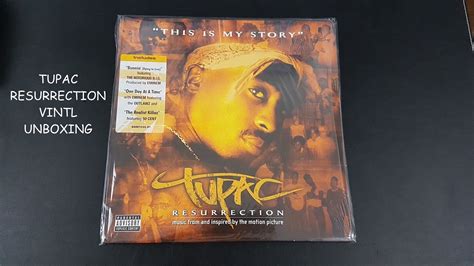 2pac Resurrection Vinyl Record Unboxing Tupac Vinyl Records Youtube