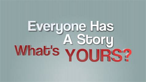 Everyone Has A Story Episode 5 Youtube