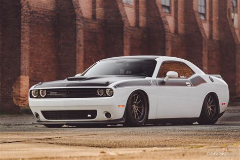 Jose's Bagged Dodge Challenger T/A | DrivingLine