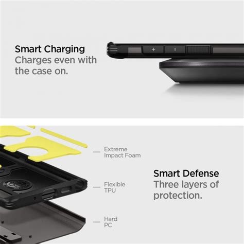 Original Spigen Tough Armor Series Protective Case For Samsung Galaxy