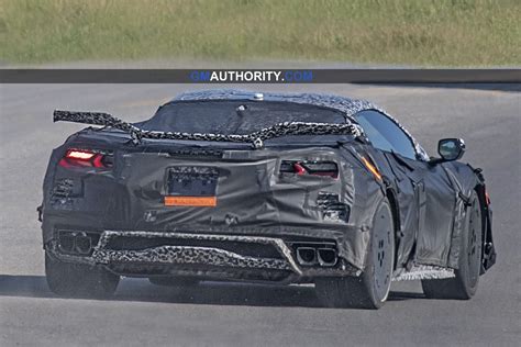2022 Corvette C8 Z06 Prototype Shows Exotic Rear Wing Huge Tires Gm