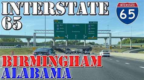 I 65 North Birmingham Alabama 4k Highway Drive Youtube