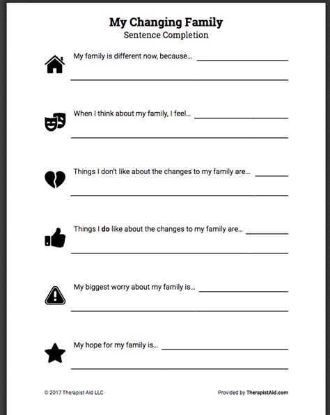 Counseling Child Therapy Worksheets Thekidsworksheet
