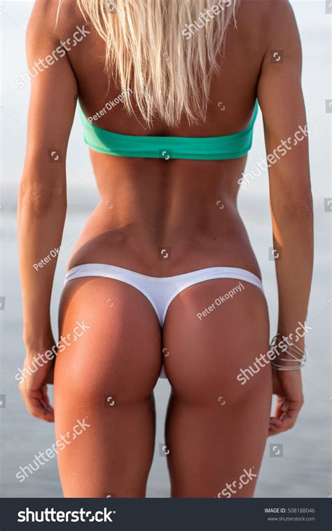 Girl Bikini On Beach Beautiful Sexy Stock Photo Shutterstock