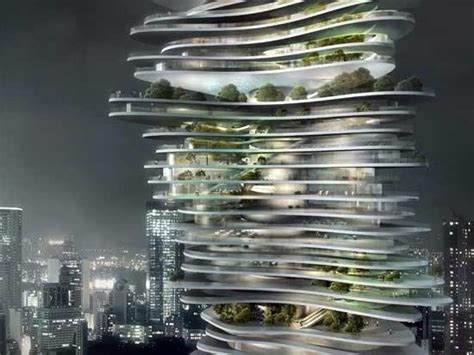 The Skyscraper Architecture Urban Forest Chongqing