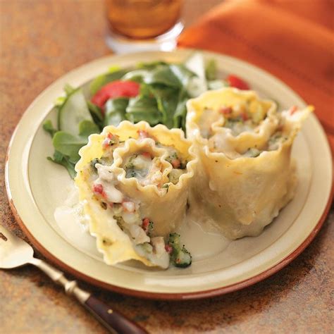 Chicken And Broccoli Lasagna Rolls Recipe How To Make It Taste Of Home