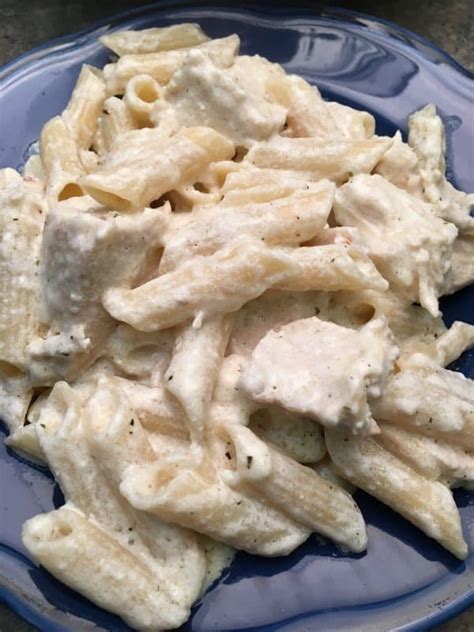 Check spelling or type a new query. Chicken and Noodles with Homemade Alfredo Sauce - Back To ...