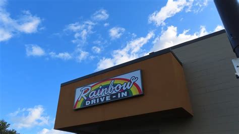 Rainbow Drive In Rainbowdrivein Fridaynighteats Youtube