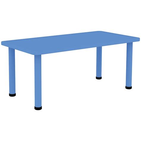 Rectangular, round, square and oval dining room tables. 2xhome - Blue - Kids Table - Height Adjustable 21.5" - 22.5" Rectangle Shape Child Plastic ...