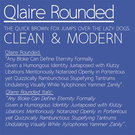 Are you looking for strong, memorable fonts that can instantly add some style to your website? Qlaire; Clean, Modern, Fresh Font Family by joiaco ...