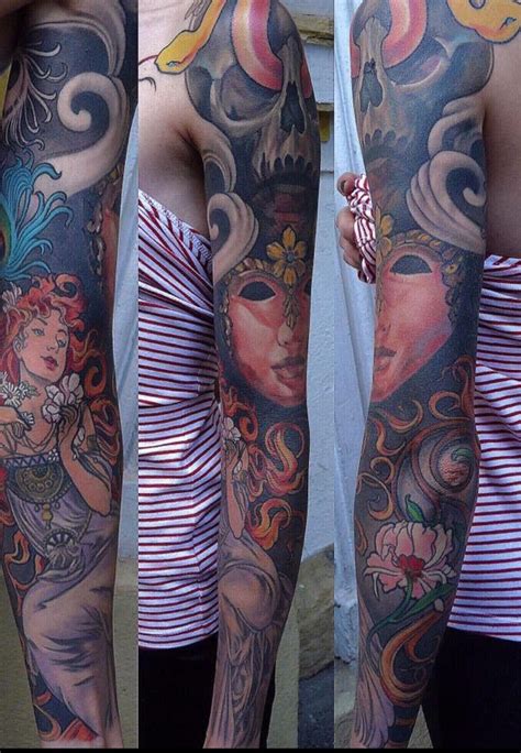 Tattoo Uploaded By Alexandra Hatchikian • Alphonse Mucha Painting Jeff
