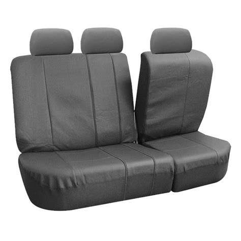 Buy Fh Group Gray Deluxe Faux Leather Airbag Compatible And Split Bench