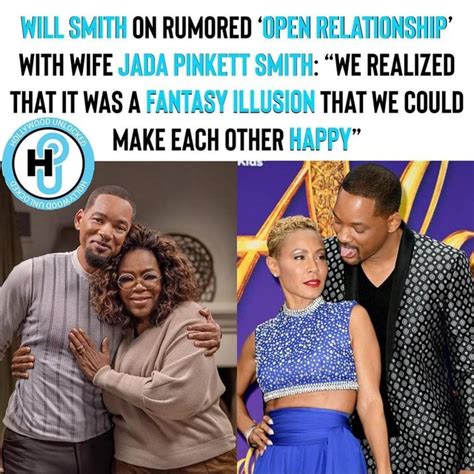 will smith on rumored open relationship with wife jada pinkett smith we realized that it was