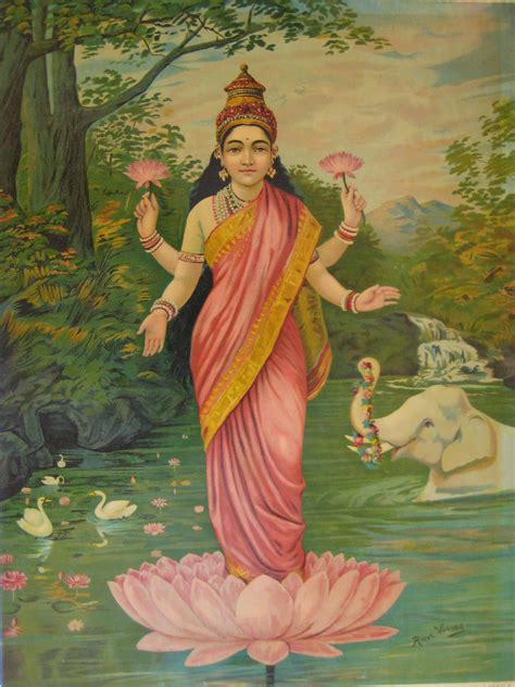 File:Lakshmi by Raja Ravi Varma.jpg - Wikimedia Commons