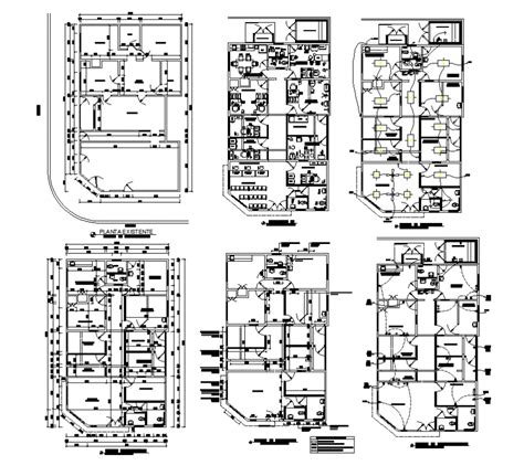 Commercial Building Structure Plan Layout Autocad File Cadbull