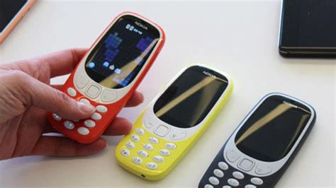 Nokia 3310 Relaunch Is The Brick Back