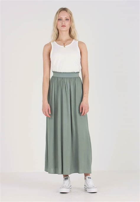 Zarejestruj się i bądź na bieżąco z nowościami i okazjami na zalando. ONLY ONLVENEDIG - Jupe longue - chinois green - ZALANDO.FR