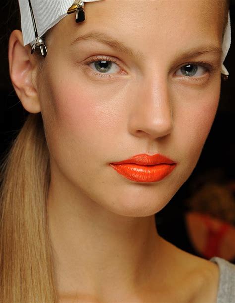How To Wear Orange Lipstick Huffpost