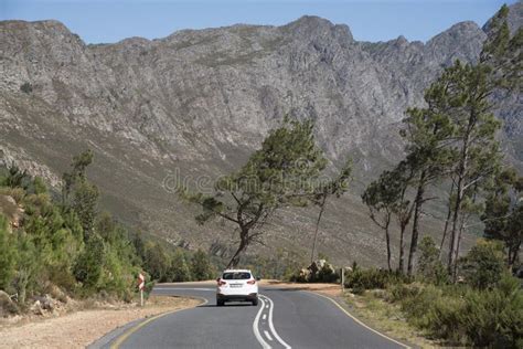 The Franschhoek Pass Western Cape South Africa Editorial Stock Photo