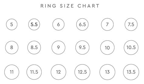 Accurate Printable Ring Size Chart My Xxx Hot Girl
