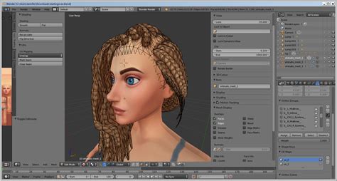 Visible Seams With Hair Mesh Edit On Skin Sims 4 Studio