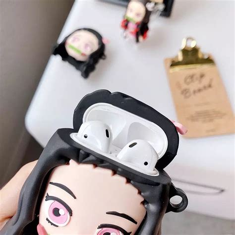 Demon Slayer Anime Airpod 1 And 2 Case Etsy