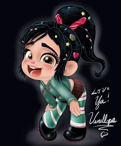 Vanellope Hey Im A Real Racer Now By Artistsncoffeeshops On Deviantart