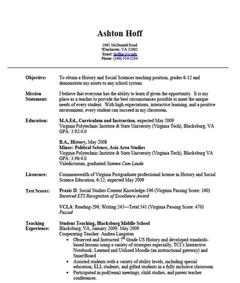 Have expertise in producing visual aids according to the requirements. Substitute Teacher Resume No Experience Ashton Hoff ...