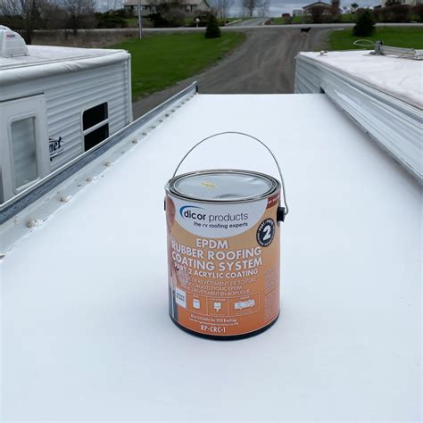 Should You Use Rv Rubber Roof Coating Do It Yourself Rv