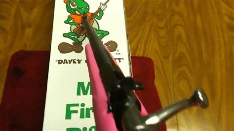 Review Of Single Shot Davey Crickett 22 Long Rifle Youtube