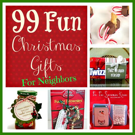 Nothing ever seems too bad, too hard, or too sad when the best of all gifts around any christmas tree: 99 Fun Christmas Gifts for Neighbors | Six Sisters' Stuff