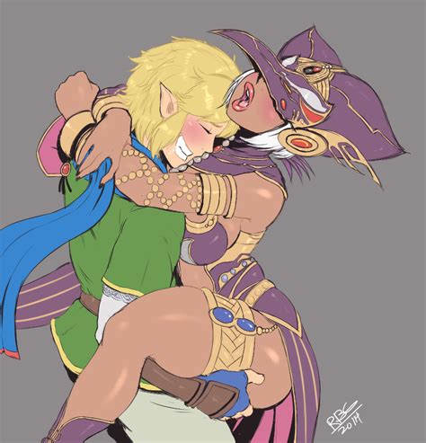 Link And Cia The Legend Of Zelda And 1 More Drawn By Randomboobguy