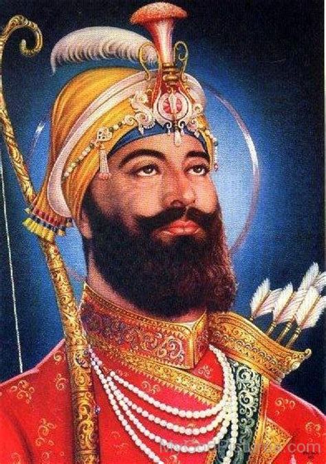The first five to pass the test, were initiated into a new order, called the khalsa. Guru Gobind Singh Ji - God Pictures