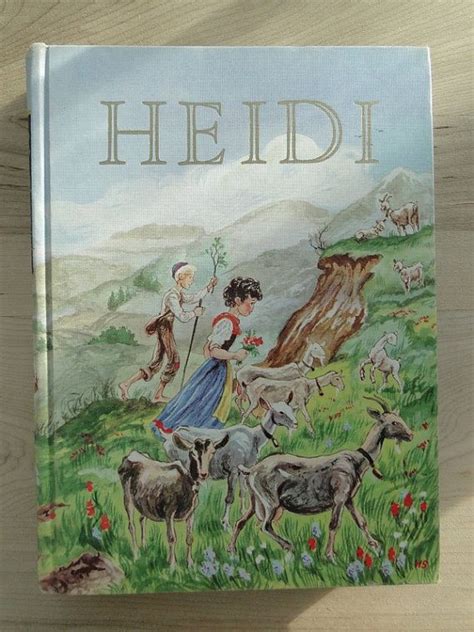 Vintage Heidi Book 1976 Printing By Madelinelewisdesigns On Etsy 1500 Heidi Favorite Books