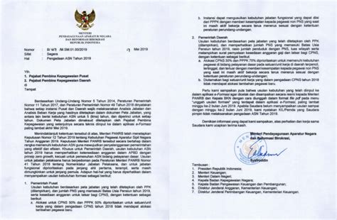 Posisi kuat dan jaminan keamanan kerja karena diangkat berdasarkan sk menteri, gubernur, walikota, dan bupati. Pendaftaran CPNS 2019 Segera Dibuka - Berikut Kumpulan ...